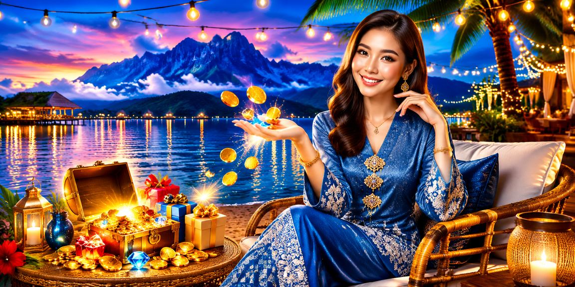 Pengguna di Sabah berpakaian baju kurung mengakses platform kasino 2038